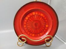 Metlox Medallion Red Dinner Plate(s) Vintage picture