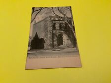 New Haven, Conn. ~ Yale University Secret Society “Berzelius”-  Antique Postcard picture