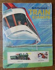 1966 Golden Book of Train Stamps (contains 47 of 48 stamps) picture
