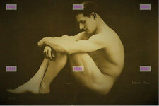 POSTCARD Print / Henri MANUEL / Nude male model, 1920's picture