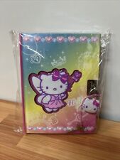 2011 New Sanrio Hello Kitty Lock & Key Journal Diary Rainbow Fairy 288 Pages picture