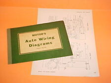 1957 1958 1959 1960 LINCOLN CONTINENTAL MARK II IV V CONVERTIBLE WIRING DIAGRAMS picture