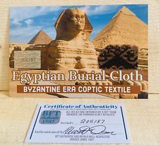 Egyptian Coptic Christians Burial Cloth Byzantine Era Mummy picture