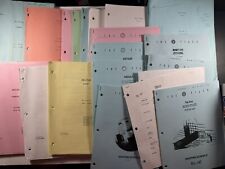 X-Files HUGE lot Of Seasons 3-5 Scripts Cast Crew Shooting Schedules Rare picture