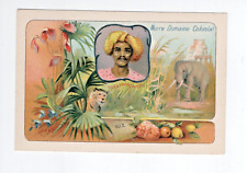 Chromo INDES FRENCH India Our Colonial Domain New French Colonies picture