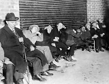 1924 Waiting for World Series Tickets, DC Old Photo 8.5