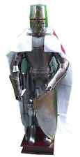 Medieval Templar Knight Crusader Full Size Suit Wearable Costume Shield & Sword picture