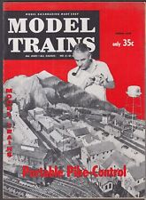 MODEL TRAINS Portable Pike-Control Tenshodo Pittman Athearn Kadee ++ Spring 1959 picture