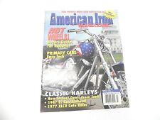 VINTAGE MARCH 1995 AMERICAN IRON MOTORCYCLE MAGAZINE SINGLE ISSUE AMERICAN BIKES picture