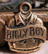 Vintage Billy Boy Peanut Butter Metal Zipper Or Key Tag picture