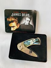 James Dean James Franco Folding Pocket Knife In Collectible Tin picture
