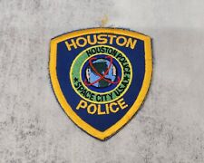 Houston Police (Texas) Uniform Take-Off Wide Shoulder Embroidered Patch 1980's picture