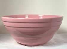 VINTAGE MID CENTURY MAUVE STEPPED SIDE MIXING BOWL 9 INCHES WIDE picture