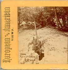 KENTUCKY, Original Entrance to Mammoth Cave--Stereoview D3 picture