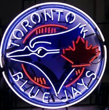 Toronto Blue Jays Neon Light Sign 24x24 Beer Bar Sport Pub Man Cave Decor picture
