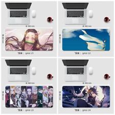 New 90x40cm Large Mat Demon Slayer Anime Desk Keyboard Mat Office Mouse Pad Gift picture