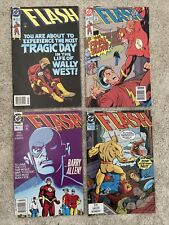 Lot of 4 Flash DC Comic Books #76-79 from May-Aug 1993 - Very Good Condition picture