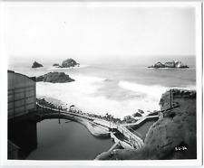 1910s SAN FRANCISCO SUTRO BATHS COLLECTING POOL,OCEAN & SEAL ROCKS~8