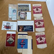 Several Vintage Labels And Packages Only picture