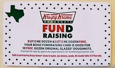 Krispy Kreme Doughnuts -Buy 1 Get 1 Dozen FREE-10 Offers /Card*El Paso TX No Exp picture