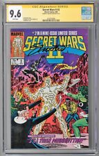 Secret Wars II #2 CGC SS 9.6 (Aug 1985, Marvel) Beyonder, Signed by Jim Shooter picture