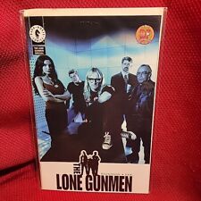 THE LONE GUNMEN #1 Comic DFE Dynamic Forces numbered COA 2001 Dark Horse x files picture