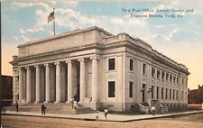 1915 Picture Postcard Of The New Post Office In York, Pennsylvania. #-2681 picture