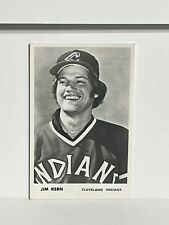Postcard RPPC Baseball Cleveland Indians Jim Kern A61 picture