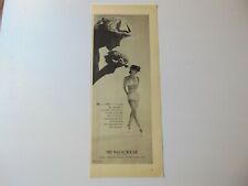 1946 MUNSINGWEAR UNDERWEAR RENOIR RUFFLES OF LASTEX vintage art print ad picture