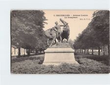 Postcard Le Dompteur, Avenue Louise, Brussels, Belgium picture
