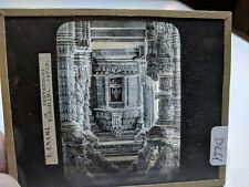 Colored Glass Magic Lantern Slide DLU THE GREATEST OF BUDDHA TEMPLES T ENAMI picture