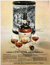 1967 ADVERTISING ADVERTISEMENT 105 CURVOISIER cognac in trash gift picture