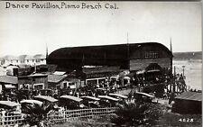 Pismo California Dance Pavillion RPPC Antique Postcard Divided Back c 1907-1915 picture