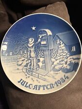 Bing & Grondahl Annual 1984 The Christmas Letter Collector Plate Denmark picture