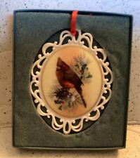 Lenox Winter Greetings Cardinal on Branch Ornament Catherine McClung New in Box picture