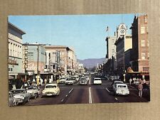 Postcard Santa Ana CA California Fourth 4th Street Downtown Drug Store Vintage picture