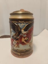 Anheuser Busch Budweiser Archives Series II 1905 Ganymede Lidded Stein COA & Box picture