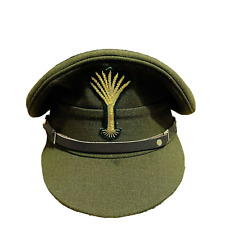 WWII Era British Army Officer Visor Caps Reproduction Hats Brand New WW2 picture