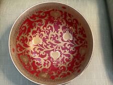 Beautiful Vintage Collectible Large Oriental Accent Chinese Ceramic Decor Bowl picture