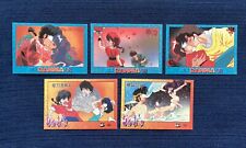 Rare Ranma 1/2 Trading Card Lot- 1996 Due Emme Puzzle Cards, Japan, Anime picture