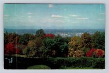 Charlottesville VA-Virginia, Autumn Scene from Monticello, Vintage Postcard picture