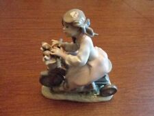 LLadro Girl Traveling in Style 5680 - Outstanding Condition with Box - Retired picture