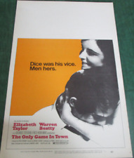 THE ONLY GAME IN TOWN  Elizabeth Taylor 14x22