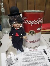 Vintage Rare Patricia Loveless Charlie Chaplin Campbell Kids Doll In Soup Can picture