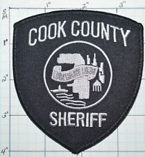ILLINOIS, COOK COUNTY CHICAGO SHERIFF SUBDUED POLICE DEPT PATCH picture