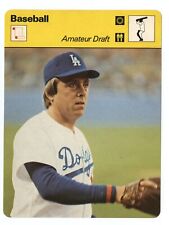 Rick Monday Amateur Draft - Baseball   Sportscasters Card  picture