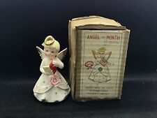 Vintage  Angel of the Month Figurine October Girl By Rossini ￼ original box picture