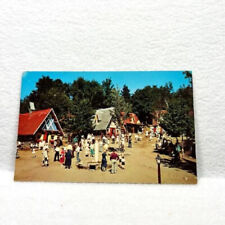 Postcard Santas Village Visitors North Pole New York NY Chrome Vintage picture