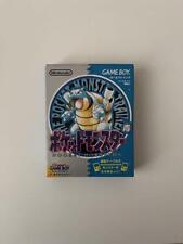 Gb Pokemon Blue Box. Instructions. Map Included. picture