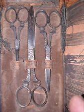 Vintage Keen Kutter Grooming Kit Scissors Pouches picture